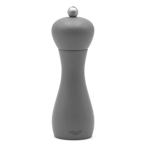 Мельница Bisetti 42504 Серия RIMINI для перца, серая, лакированная, 18 см в Fissman
