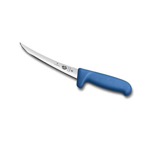 Нож обвалочный VICTORINOX Fibrox 5.6612.15M синий 15 см в Fissman