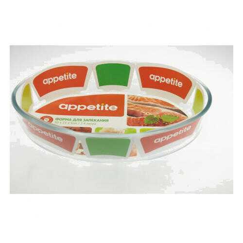 Форма овальная 30х21х6см/2,4л ТМ Appetite PL11 в Fissman
