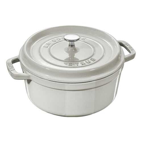 Кокот Staub La Cocotte 2,6л, белый трюфель в Fissman