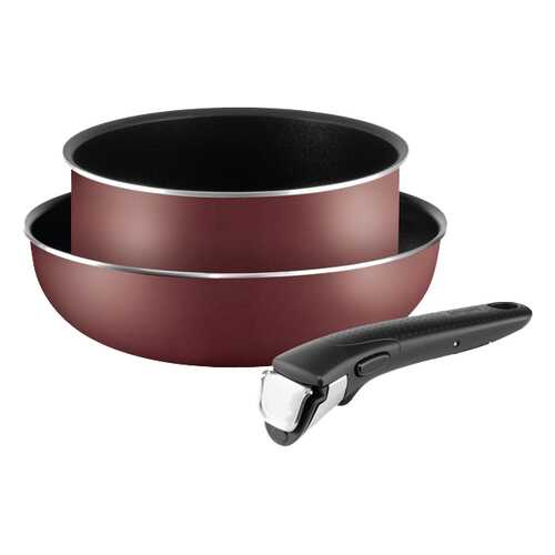 Набор посуды Tefal Ingenio Red 4175830 Красный в Fissman