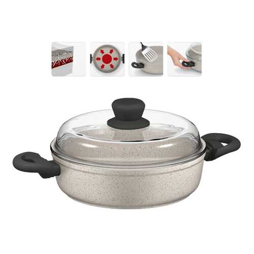 Сотейник NADOBA Marmia 728315 28 см в Fissman