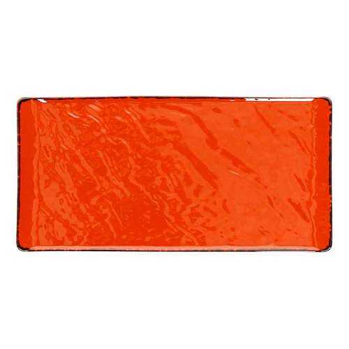 Блюдо прямоугольное 30x15см TOGNANA VULCANIA VEGGIE, цвет красный в Fissman