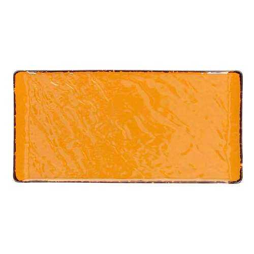 Блюдо прямоугольное 30x15см TOGNANA VULCANIA VEGGIE, цвет оранжевый в Fissman
