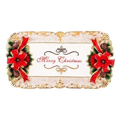 Блюдо сервировочное Lefard, Christma, 50,5x27x7 см в Fissman