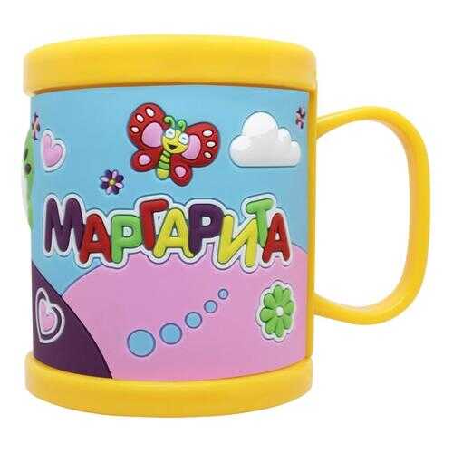 Детская кружка 3D Be Happy с именем Маргарита в Fissman