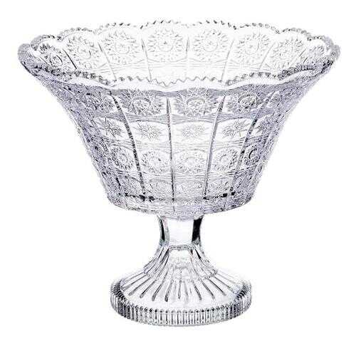 Фруктовница Lefard, Muza Crystal, 20 см, прозрачный в Fissman