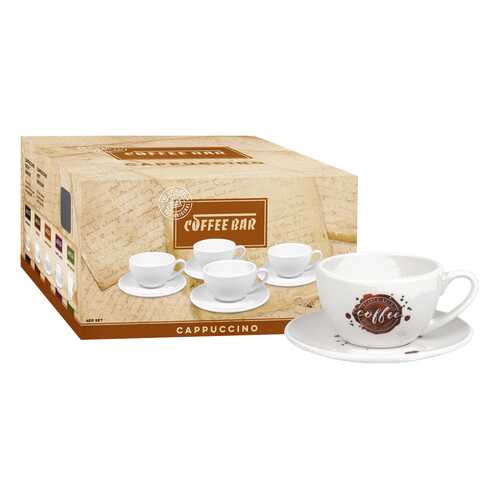 Кофейный сервиз Konitz 17 5 004 2034 Белый в Fissman