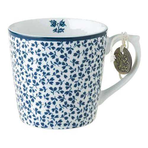 Кружка мини Laura Ashley Blueprint 240мл Floris в Fissman