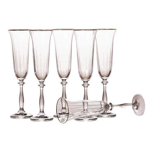 Набор бокалов Bohemia Crystal Анжела 674-043 в Fissman