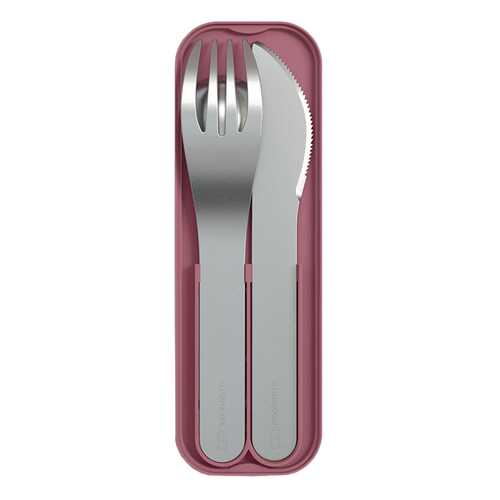 Набор из 3 столовых приборов в футляре MB Pocket blush в Fissman