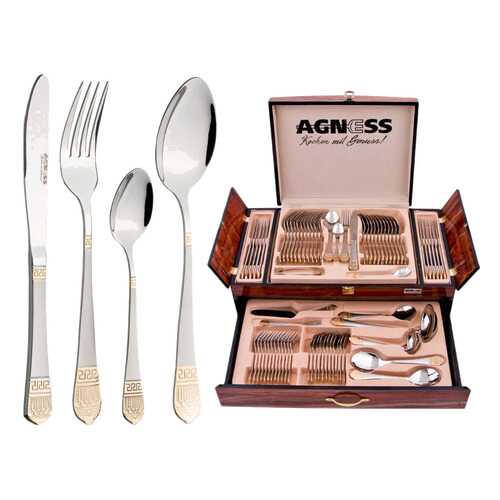 Набор столовых приборов Agness 72 пр в Fissman
