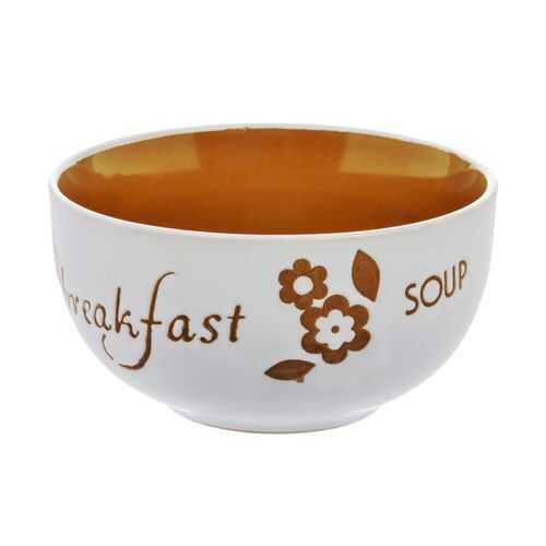 Салатник HomeStar Breakfast белый 14 см в Fissman