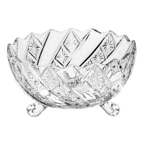 Салатник на ножках Crystal Bohemia RUTH 20,5 см хрусталь в Fissman