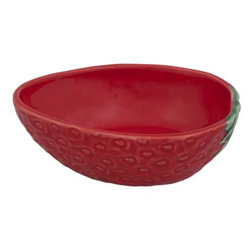 Салатник овальный Bordallo Pinheiro Strawberries 13,5x11x4 см в Fissman