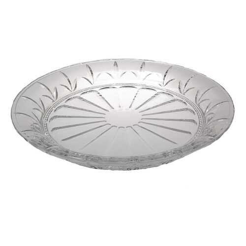 Тарелка Crystal Bohemia Tulip 40 см хрусталь в Fissman