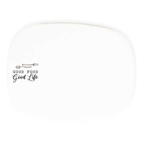 Тарелка Easy Life KITCHEN ELEMENTS R1902/KITE Белый в Fissman