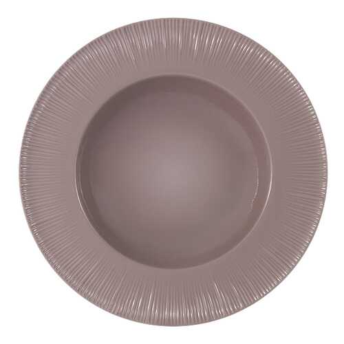 Тарелка суповая Cocoa & Caramel 24 см, какао Home & Style 58202 в Fissman