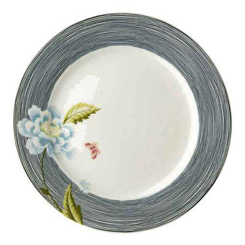 Тарелка закусочная Laura Ashley Heritage 20см Midnight Pinstripe в Fissman