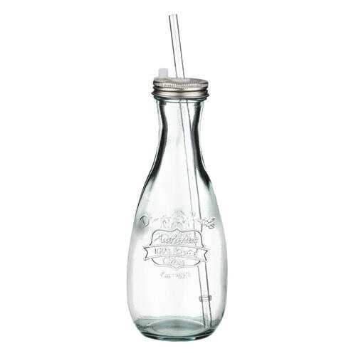 Бутылка для смузи SAN MIGUEL, Drinking Bottle, 570 мл, с трубочкой в Fissman