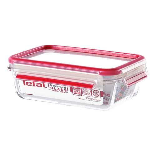 Контейнер для хранения пищи Tefal K3010812 Прозрачный, красный в Fissman