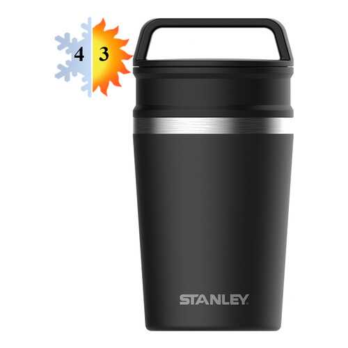 Термокружка 0.23л STANLEY Adventure - Черная (10-02887-028) в Fissman