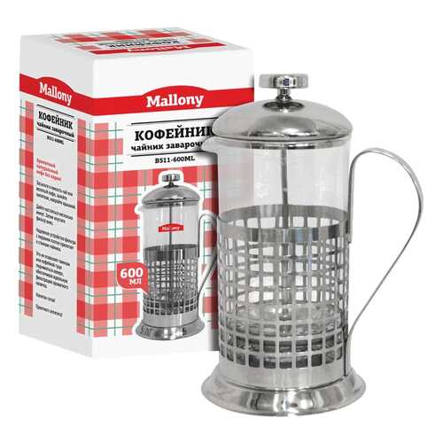 Френч-пресс Mallony 0,6л в Fissman