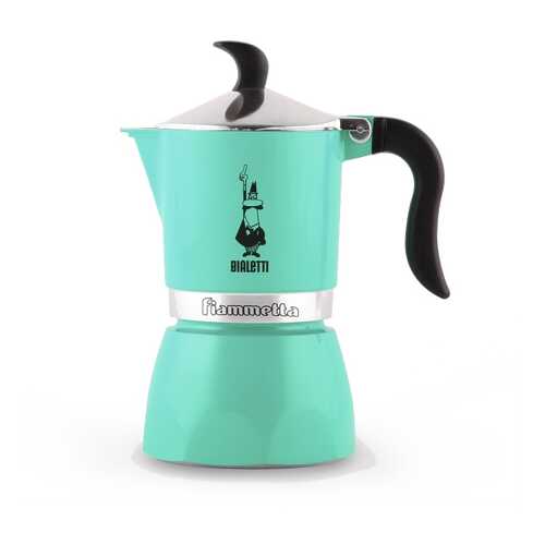 Гейзерная кофеварка Bialetti Fiametta GREEN 3 чаш. в Fissman